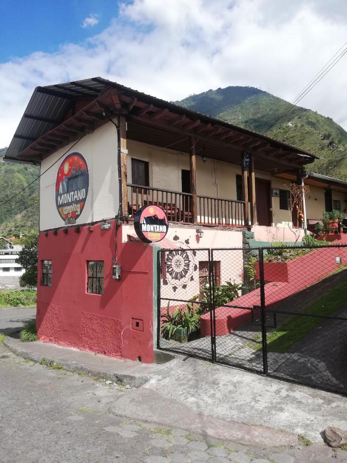 Montano Camping & Hostel Baños Exteriör bild