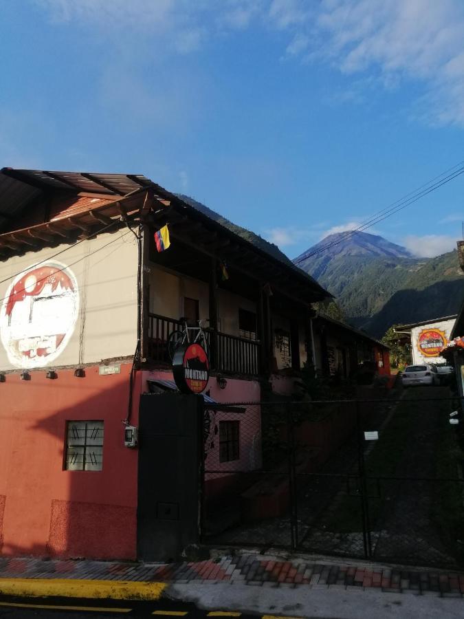 Montano Camping & Hostel Baños Exteriör bild