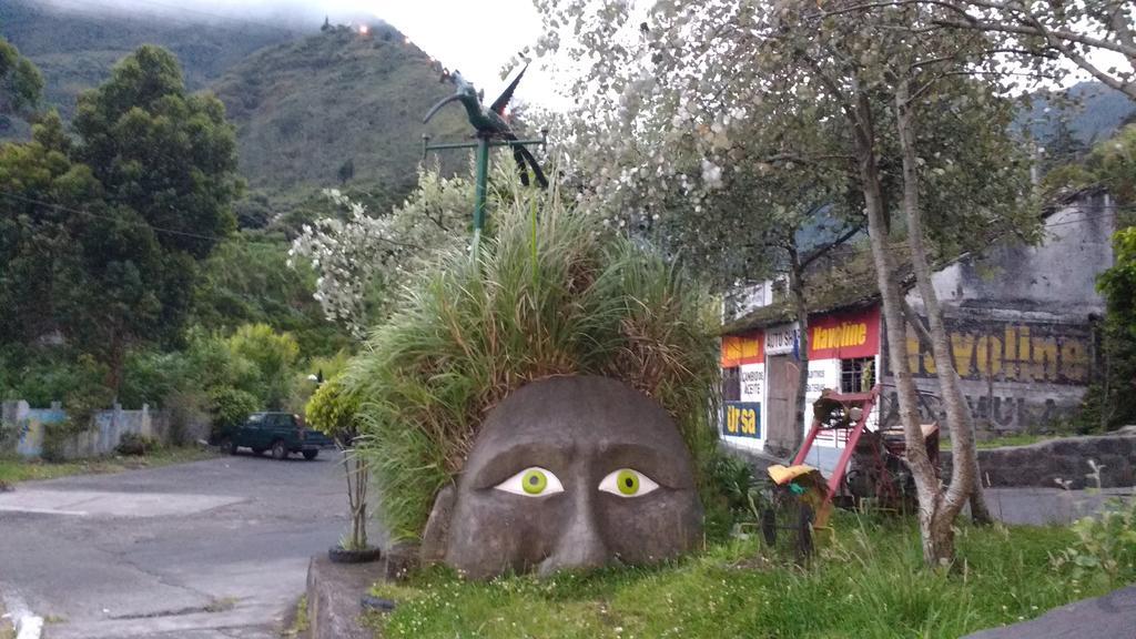Montano Camping & Hostel Baños Exteriör bild