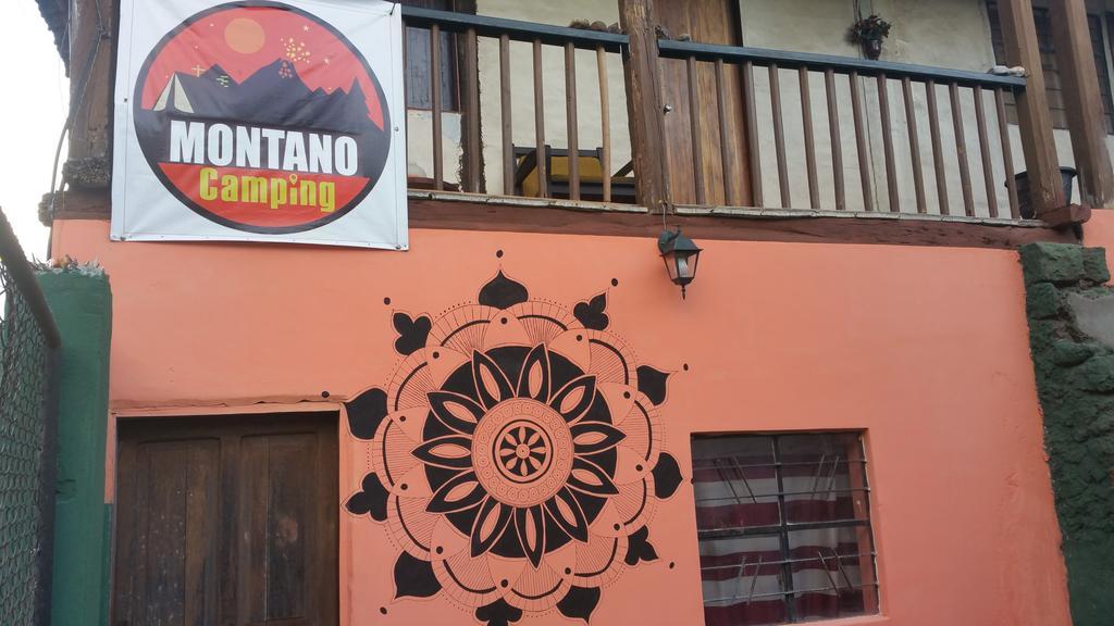Montano Camping & Hostel Baños Exteriör bild