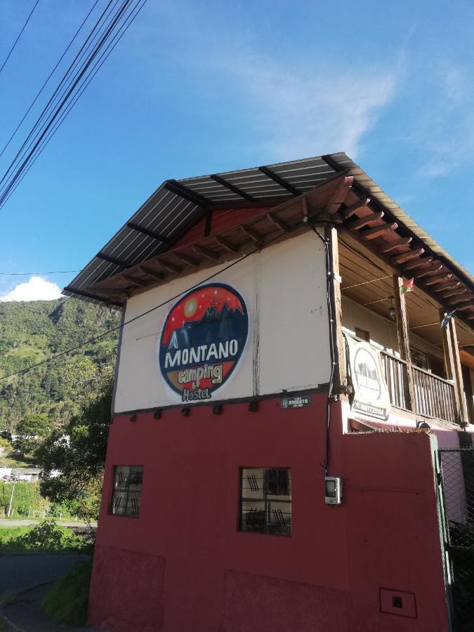 Montano Camping & Hostel Baños Exteriör bild